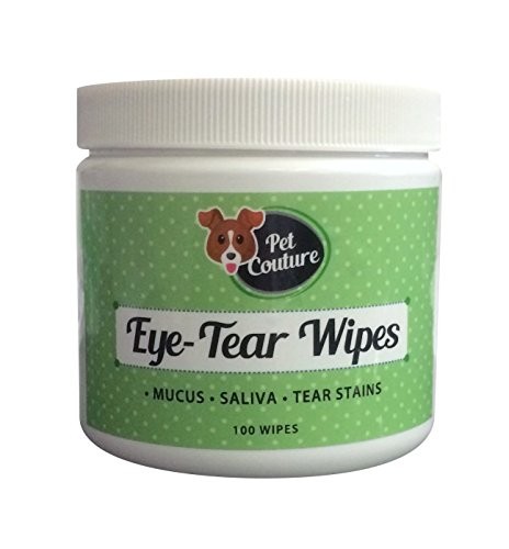 100 pads pet eye wipes