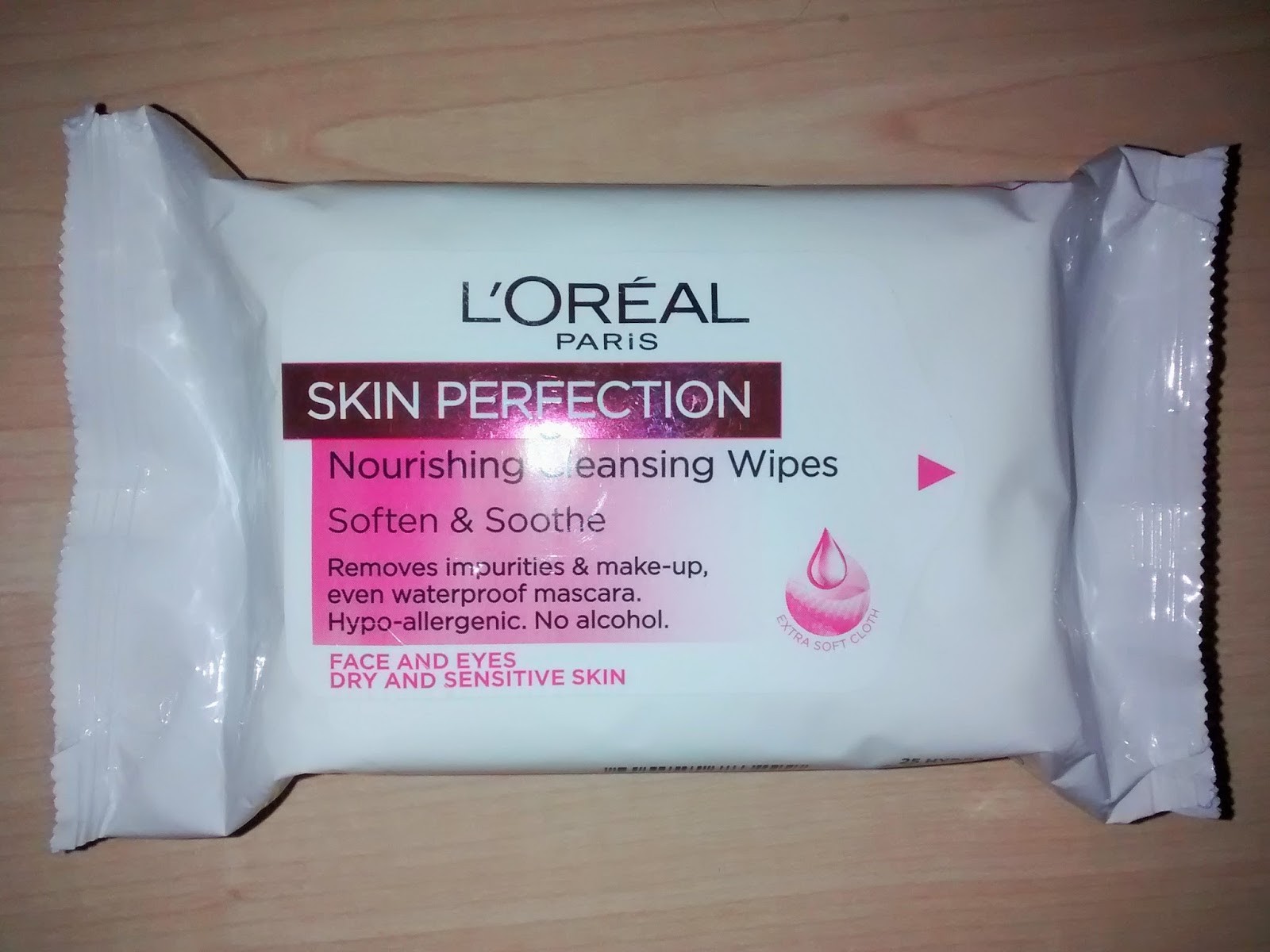 20ct facial wipes