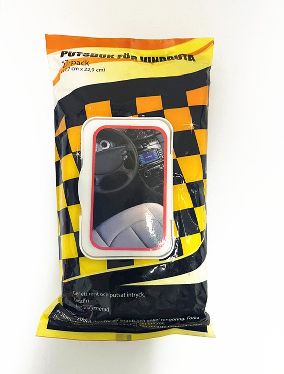 Portable Car Care Interior Cleaning Wipes for Auto Dashboard Seat Maintenance Cleaning