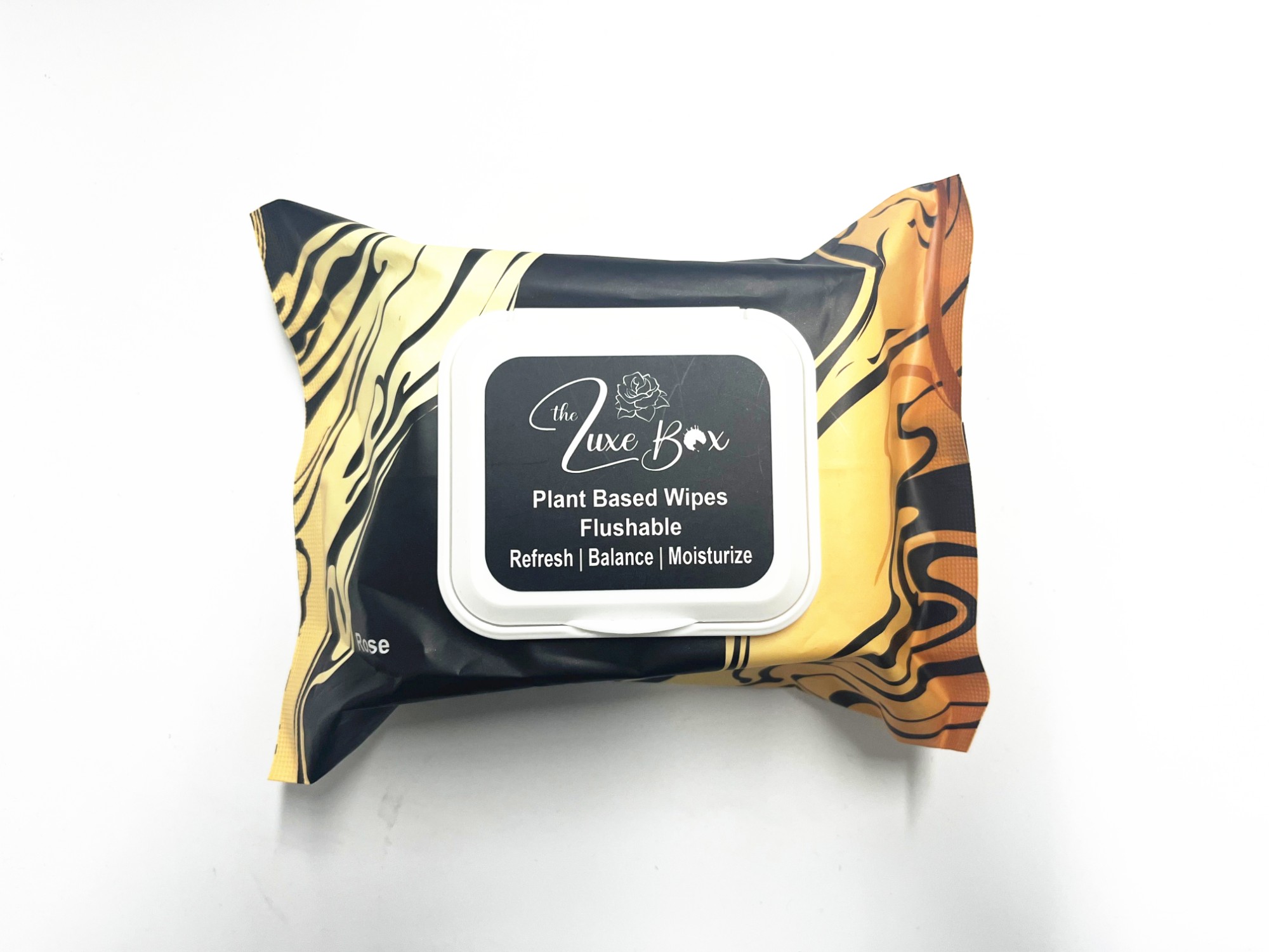 Feminine flushable wipes