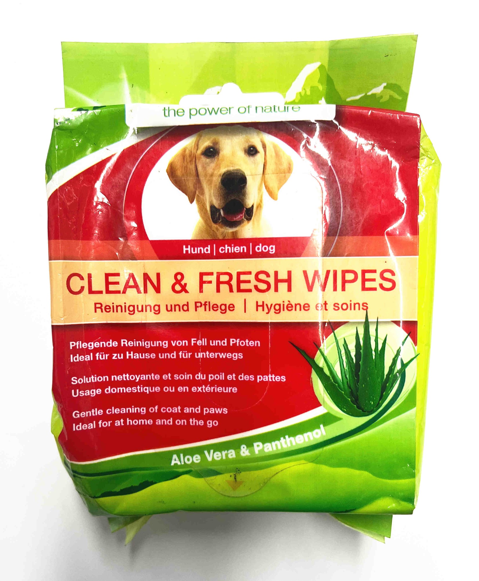 Nature pet wipes