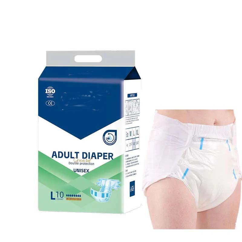 Soft Cotton-Feel Disposable Adult Diaper for Men and Women with CE ISO9001 ISO13485 Certification