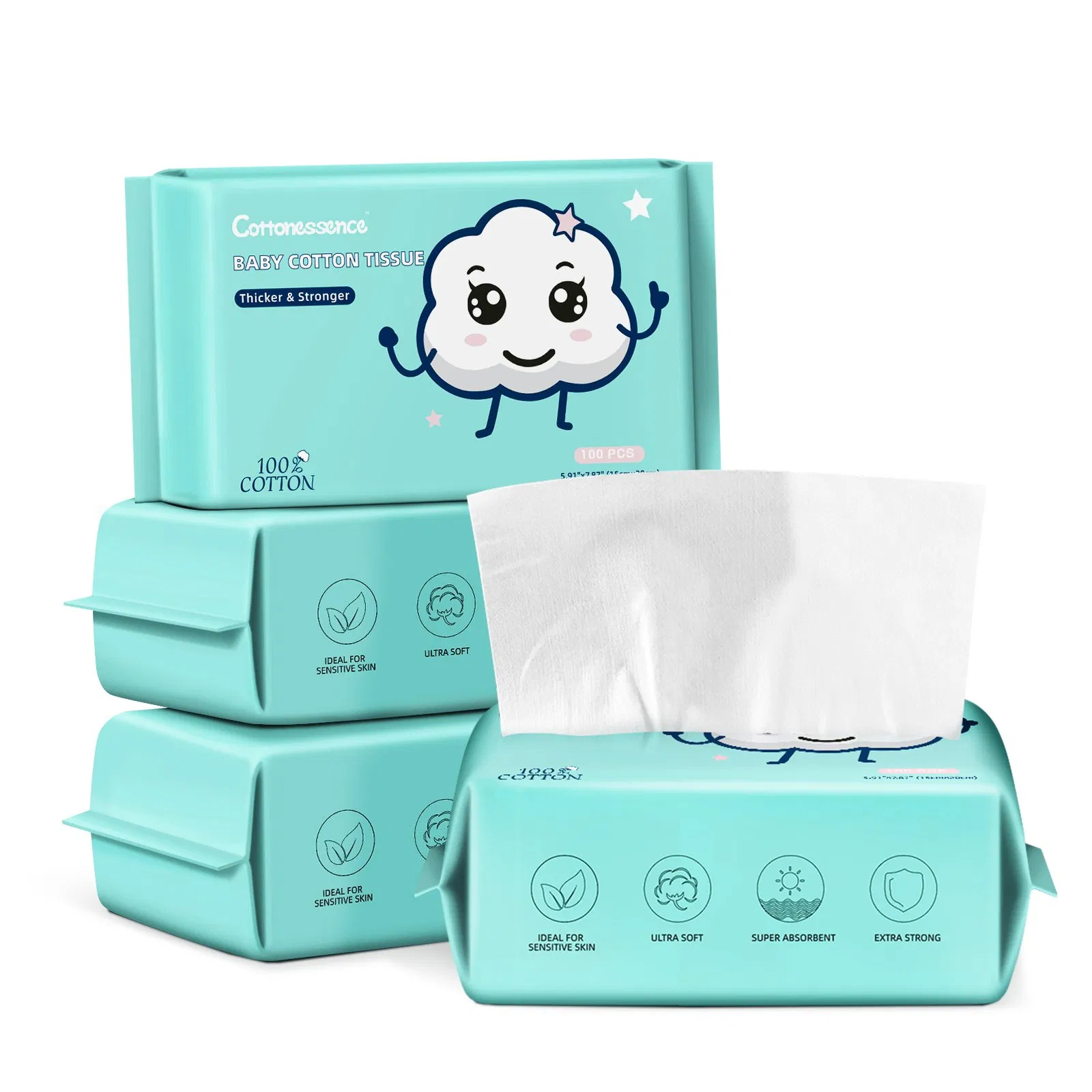 100_ Cotton Towel for Beauty and Daily Use – Compressed Towel and Cotton Compressed Towel