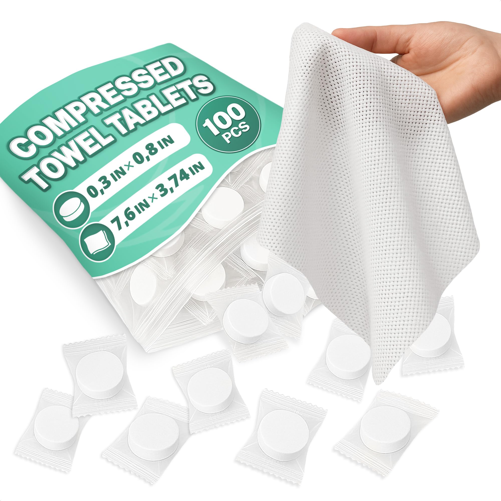 Compressed Towel Tablets